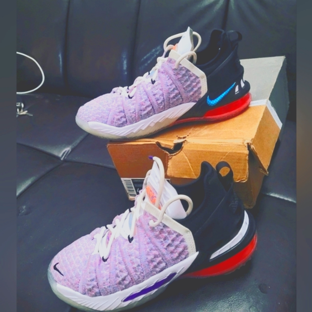 Lebron 18's Multi color
